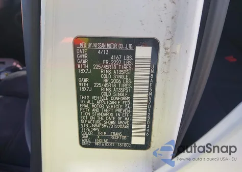 2013 Nissan Juke Nismo from USA, damaged, VIN JN8AF5MV7DT220346